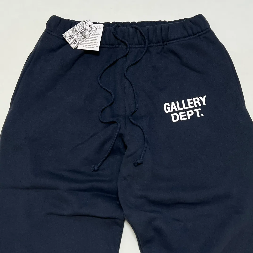 Gallery Dept. English Logo Sweat Pant English Basic Logo Sweat Pant Vintage Washed Trousers Washed Black S-XL ⚠️Note: The genuine product is not black and the color is navy blue. Don’t buy the wrong one!